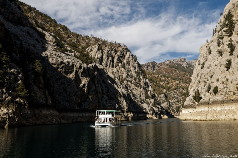 Manavgat dam, Lyrbe - Manavgat dam - Green canyon