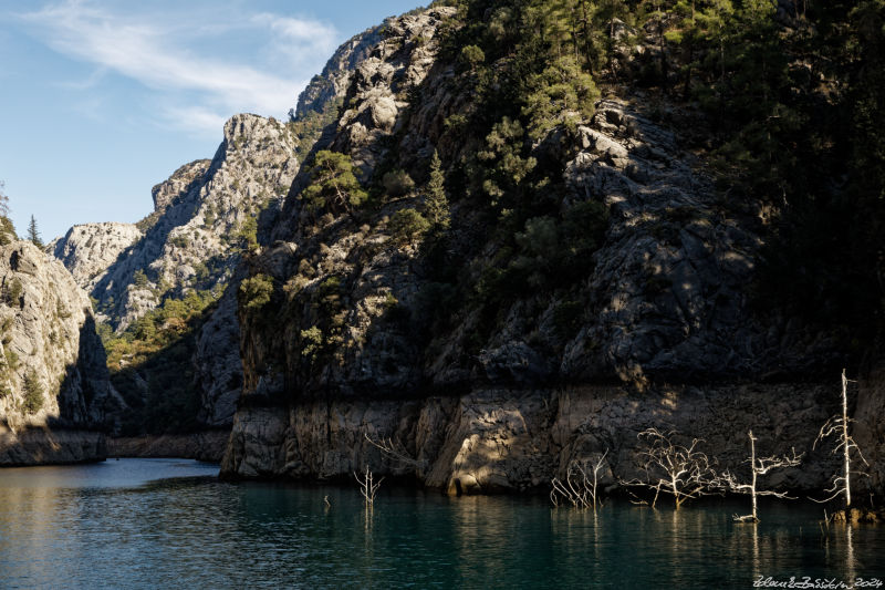 Manavgat dam, Lyrbe - Manavgat dam - Green canyon