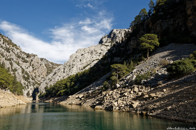 Manavgat dam, Lyrbe - Manavgat dam - Green canyon