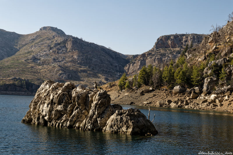 Manavgat dam, Lyrbe - Manavgat dam - Green lake