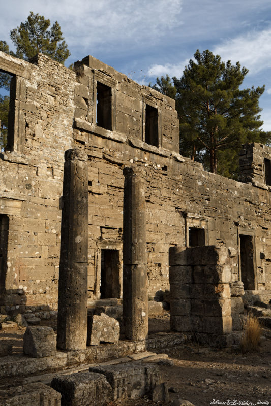 Manavgat dam, Lyrbe - Lyrbe - agora